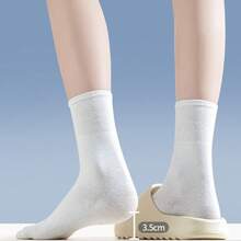 Women's Minimalist Fuzzy Slippers Cozy Memory Foam House Shoes With Non-Slip Sole | Soft Warm Plush Indoor Slip -Ons For All Seasons - Màu be - Xem 3