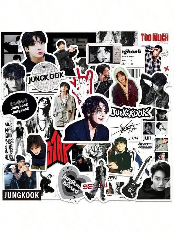 Bộ sticker JIMIN JHOPE JIN RM, Thẻ album, Bộ sticker dán 55/50/90/40 miếng, Bộ sticker chống nước, Sticker trang trí, Hàng hóa của người nổi tiếng, Sticker sổ tay, Sticker ốp điện thoại, Sticker kết hợp phổ biến, Sticker sưu tập, Sticker chúc mừng bộ sưu tập mới, Bộ sưu tập sticker trưng bày, Hàng hóa âm nhạc, Sticker trang trí hộp