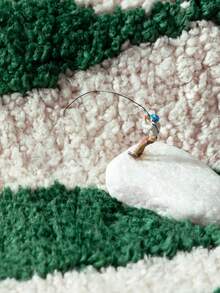 DAJIANG Thảm nhung mềm mại họa tiết lá cây, thích hợp cho phòng tắm, nhà bếp, ngoài trời, trong nhà, hành lang, phòng ngủ, phòng khách, cạnh giường. Có thể giặt máy, đế chống trơn trượt, thảm trang trí cho phòng ngủ, phòng tắm, dịp lễ, trang trí phòng. - Nhiều màu - Xem 6