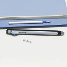 Bộ 6 bút bi có thể xóa, mực xanh 0.7mm, họa tiết động vật dễ thương, thiết kế xóa cạnh bên, rất đáng yêu cho học sinh, đồ dùng học tập. - Bộ - Xem 8