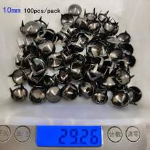 50/100pcs/Pack 3-10mm 4 Claw Cone Spike Rivets Studs Spots Nailhead Punk Rock DIY Leather Craft For Clothing Bag Shoes Parts Decoration - A - View 48