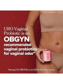 URR Vaginal Probiotics For Women PH Balance With Prebiotics & Lactobacillus Probiotic Blend - Vaginal Health Supplement - Promote Healthy Vaginal Odor & Vaginal Flora, 60 Count (Pack Of 1) - 其他 - 查看 2