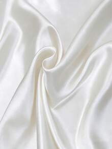 1 tấm vải satin trơn bóng, chất liệu mềm mại, mịn như lụa, thích hợp cho các dự án DIY đám cưới, rèm cửa, khăn trải bàn, quần áo. - nhiều màu - Xem 57