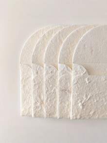 5/10pcs Handmade Small White Textured Envelopes, Suitable For Wedding Invitations, Greeting Cards, Crafts, Holiday Notes And Thank You Cards - Textured Envelopes - View 5