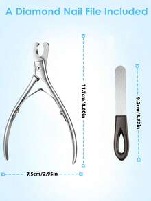 Heavy Duty Wide Opening Dog Nail Clippers Suitable For Large Dogs, Butter-Like Cutting, Professional Grade Sharp Blades For All Thick Pet Nails - A - View 2