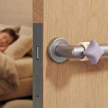 Tope de puerta de silicona con diseño de dibujos animados, almohadilla anti-colisión para perillas de puertas, protector de pared de unicolor, funda protectora de silicona suave para perillas de puertas, almohadilla protectora anti-colisión para proteger paredes - Evita ruido, abolladuras y arañazos en el hogar, oficina, dormitorio, baño. Tope de puerta, anillo anti-colisión para perilla de puerta, dispositivo anti-colisión de puerta, almohadilla anti-colisión de puerta - Multicolor - Ver 8