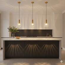 1pc Nordic Luxury Crystal Single-Head Pendant Light, Dimmable Crystal Pendant Lamp, E27 Socket, Modern Minimalist Bedside Bar Dining Room Light, Creative Bedroom Lighting (Bulb Not Included) - Multicolor - View 1