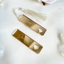 10/30/50 pezzi Segnaposto personalizzati per matrimonio, Segnaposto in acrilico con nappe, Cartellini nome invitati matrimonio, Etichette nome a specchio, Decorazione per il tavolo - Multicolore 3 - Visualizzare 4
