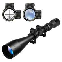 Mirilla Ajustable para Caza Mayor 3-9x40 – Lente Objetivo Grande para Máximo Rendimiento en Amaneceres y Atardeceres, Retícula EG con Puntos de Referencia Balísticos, Incluye Base de Montaje para Riel de 11 mm sin Necesidad de Accesorios Adicionales - Negro - Ver 1