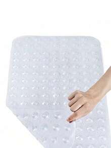 Bathroom Anti-Slip Mat, Shower Room Anti-Slip Mat, Bathtub Anti-Slip Mat, Anti-Slip Pad, Bathtub Anti-Slip Mat, Shower Room Bathroom Anti-Slip Mat With Suction Cups - Blue - View 9