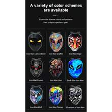 New 2026 The Latest Fashionable Cyberpunk Style Motorcycle Rider Backpack LED Display Bag Released For Motorcycles, Customizable Smartphone-Operated LED Design For Unlimited Creativity, Making You The Most Eye-Catching On The Road! Large Capacity And Waterproof Material Combines Personality And Practicality. - 深灰色 - 查看 9