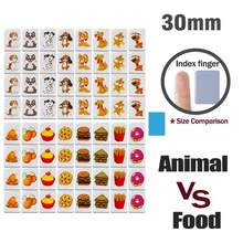 Mini TK64+1 Cube Beach Escape Mahjong Game, Popular Game, With Patterned Flag Battle Ball, Casual Party Time Two-Player Game, Party Activity Prop Gift - Blue - Resin - View 17