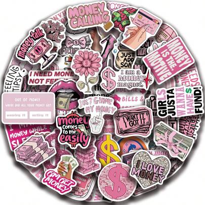 50 miếng dán tiền, miếng dán graffiti sáng tạo, đồ dùng văn phòng, miếng dán điện thoại & máy tính, giá trị cao, tinh tế, miếng dán độc đáo, vui nhộn, cổ điển, thiết kế hoạt hình đầy màu sắc, trang trí quà tặng, miếng dán trang trí ốp điện thoại, có thể tái sử dụng, thiết kế hoạt hình đầy màu sắc, thích hợp cho bình nước, ván trượt, điện thoại di động, v.v., hoàn hảo cho đồ dùng học tập, món quà tuyệt vời cho các dịp lễ.