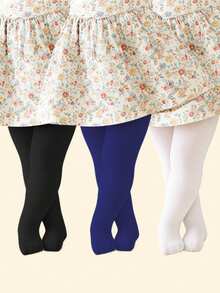 Quần legging cho bé gái 0-12 tuổi, quần tất khiêu vũ, quần legging ba lê, độ co giãn cao và mềm mại, quần tất nhung khiêu vũ cho trẻ em. - Nhiều màu - Xem 42