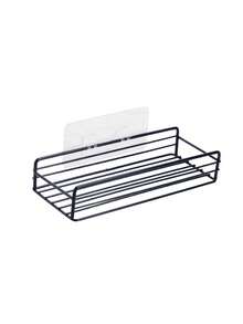 1pc Corner Shelf, Bathroom Triangle Shelf, No Drilling Required, Triangular Multifunctional Self-Adhesive Wall-Mounted Corner Storage Rack, Bathroom Storage Shelf, Kitchen Storage Rack, Cosmetic Hanging Rack - White - View 15