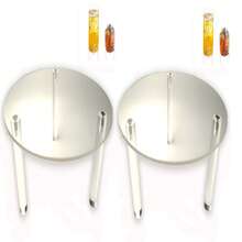 7.87 Inch Glass Drink Dispenser With Transparent Acrylic Stand, Suitable For Parties, Water Dispenser, Plant Stand, Cake Stand, Etc. - View 9