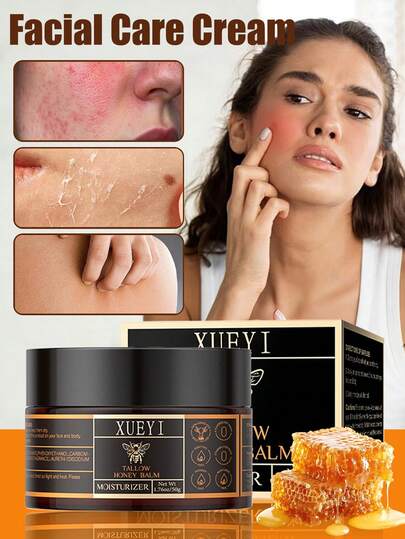 有机草饲黄油蜂蜜保湿霜 - 深层滋养面部和身体肌肤，持久保湿，舒缓晒伤和受刺激肌肤，深层清洁毛孔，平衡肤色，天然护肤，柔肤滋养面霜，保湿霜，有机草饲乳霜，身体乳，美容护理，冬季护肤，春季护肤，情人节礼物