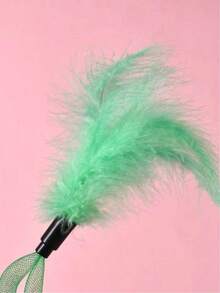 1件 PETSIN 宠物羽毛逗猫棒玩具；宠物铃铛猫玩具；宠物自娱自乐玩具；宠物用品 - 彩色 - 查看 5