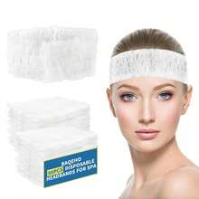 50/30/10/2pcs Disposable SPA Headbands - Non-Slip Elastic SPA Hair Care Headbands, Bulk Hair Bands, Suitable For Women Hair Care, Face Washing, Makeup, Skincare, Facial Care And Beautician Supplies, Adjustable, Non-Woven, Disposable Elastic Headbands, Face Washing Bags, Headscarves, Shower Caps, Salon Use, Non-Woven Salon SPA Headbands, Disposable Face Masks, Headbands - Multicolor - View 12