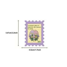 50pcs Stamp Stickers, Creative Graffiti Stickers, Office Supplies, Mobile Phone And Computer Stickers, High-Value, Durable, Exquisite, Cool Stickers, Fun, Classic, Colorful Cartoon Designs, Gift Decorations, Phone Case Decorations, Reusable, Colorful Cartoon Designs, Suitable For Water Bottles, Skateboards, Mobile Phones, Etc., Perfect For School Supplies And A Top Choice For Holiday Gifts. - 50pcs - View 3