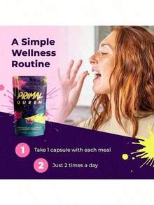 PrimalQueen Women's Organ Complex – GrassFed Beef Liver, Heart, Kidney, Pancreas, Spleen & Thymus – Nutrient Support For Hormone Balance & Energy – 60 Capsules - 2 件裝 - 查看 9