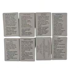 《她是》灵性疗愈神谕卡，52张正念冥想卡，占卜游戏，疗愈所有焦虑，休闲桌面游戏卡牌 - 彩色 - 查看 7