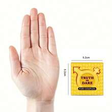 HEART BRIDGE 真心话大冒险情侣卡牌游戏 – 50张卡牌，情侣桌游，派对娱乐，约会游戏，增进情侣互动，浪漫对话开场白，增进感情卡牌游戏，情人节礼物，周年纪念礼物，生日礼物，圣诞节礼物，感恩节礼物，新年礼物，订婚礼物（男女皆宜） - 黃色 - 查看 9