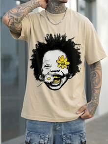 Fractyr Men T-Shirts - Apricot - View 4