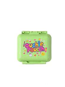 Mini 6-Slot Portable Pill Box, Medicine Storage Box, Travel Pill Case Printed With "My Pill Bag" And Pill Pattern, 6-Slot Weekly Pill Organizer, First Trip Pill Storage Box, Daily Vitamin Pill Box, Pocket Pill Case, Charming Storage Box, Household & Travel Essential - Multicolor - View 15