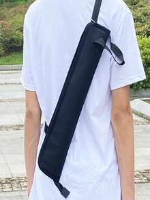1 pieza Bolsa para baquetas de batería, acolchada gruesa para sostener 4 pares de baquetas, opciones de multicolor, diseño de mochila portátil, accesorio de instrumento perfecto como regalo - Multicolor - Ver 13