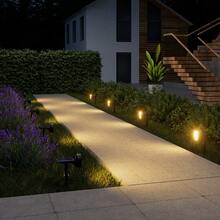 1pc/Box Solar LED Lawn Light, Outdoor Path Light, Suitable For Outdoor, Garden, Steps, Corridor, Yard, Solar Powered, Outdoor Decorative Landscape Lighting - Multicolor - View 4
