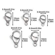 40件套项链、耳环、珠宝配件 - 搭扣、不锈钢、珠宝制作组件、DIY珠宝零件 - diy - 查看 11