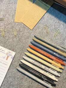 2/10/20支装基督教励志圆珠笔礼盒套装，宗教圣经经文笔，适合女性、男性、教堂、学校、办公室、圣诞节、感恩节礼物 - 勵志經文 - 查看 10