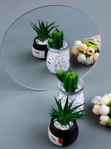 亚克力 1mm - 5 包 (15-30cm) 亚克力圆形镜子，非玻璃圆形镜板，自粘镜贴，适用于家居墙面装饰或婚礼餐桌中心装饰、家居装饰、穿衣镜、浴室、客厅、卧室墙面装饰。 - 彩色 - 查看 7