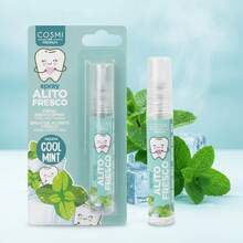 EverlyX Xịt thơm miệng Cosmi Premium Alito Fresco hương bạc hà mát lạnh - Xịt thơm miệng hương bạc hà mát lạnh giúp hơi thở thơm mát tức thì, thiết kế nhỏ gọn lý tưởng để mang theo trong ví hoặc túi quần - Sử dụng hàng ngày tiện lợi cho cảm giác tươi mát tức thì - ✅ Giao hàng đến Tây Ban Nha trong 24/48 giờ - cây bạc hà - Xem 1