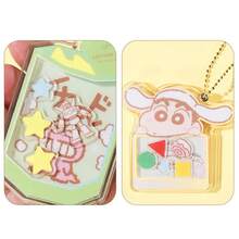 Miniso Caja Ciega de Colgante de la Serie Sanrio Cinnamoroll X Crayon Shin-Chan, Dibujo Animado Lindo, Decoración de Mochila, Regalo de Cumpleaños Perfecto (1 Enviado al Azar) - Multicolor - Ver 4