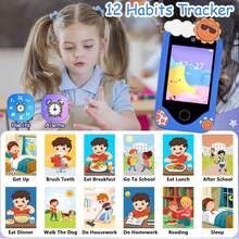 Children's Toy, Children's Smart Phone Toy, Dual Cameras, Various Fun Games, Selectable Cute Filters, Ideal Gift For Boys/Girls On Holidays And Birthdays! - Multicolor - View 7
