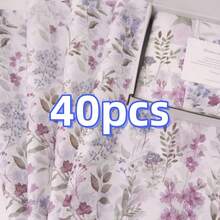 10/20/40pcs Durable & Vibrant Patterned Tissue Paper, 20*14 Inch Gift Wrapping Paper, Suitable For Wedding, Valentine's Day, Birthday Gift Wrapping, Flower Bouquet Wrapping, Gift Bag Filler And Party Favors - Packaging Paper - View 10