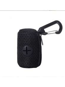 Dispensador de bolsas para recoger excrementos de perro, soporte portátil para bolsas de residuos de mascotas para pasear al perro - Ver 5