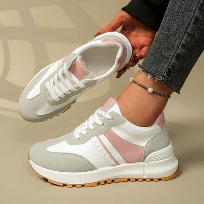2026新款春夏软底白色运动鞋，百搭休闲女鞋