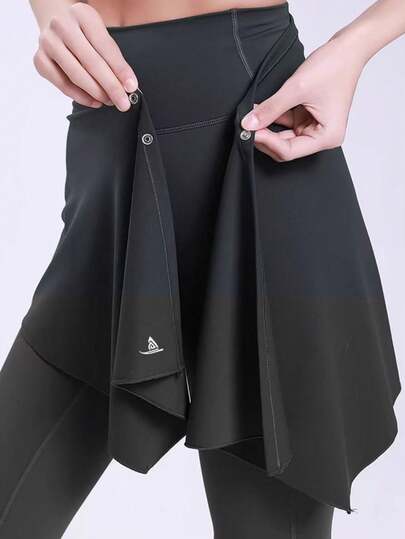 Yoga Skirt Cover-Up, Opaque Half Slip Skirt For Women, Sports & Fitness, Anti-Exposure