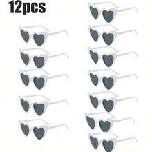Heart-Shaped Fashion Glasses, Suitable For Holiday Wear, Photo Props - Party Glasses - View 10