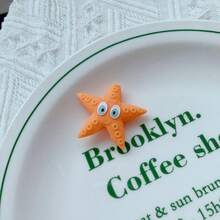 1/2/5个装可爱海洋动物造型数据线保护套，兼容安卓和苹果充电器 - PVC材质，不含电池 - 彩色 - 查看 4