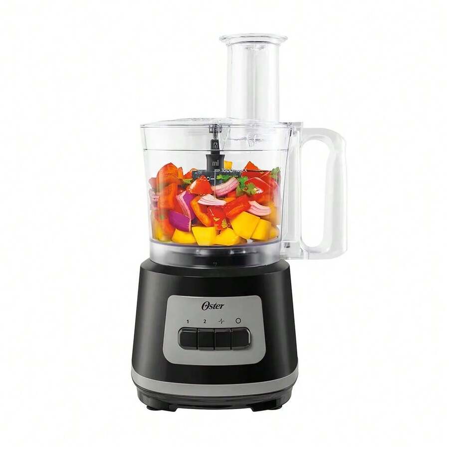 Oster 2-Speed Food Processor, Black - Black - View 1