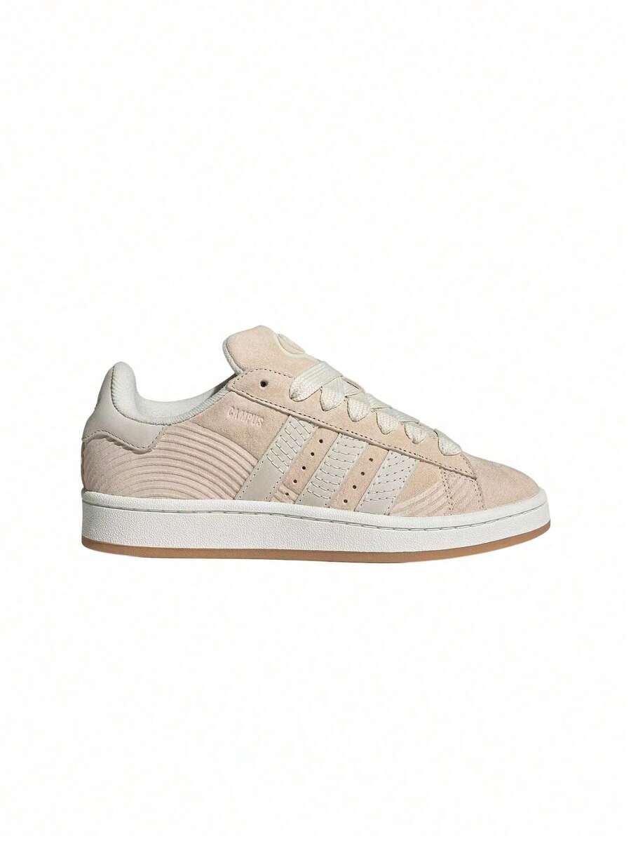 Adidas Campus 00s 女款运动鞋 奇迹白/米白/纯白 JQ7670 - 奇蹟白/奶油白/核心白 - 查看 1