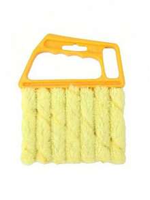 1个多功能百叶窗/空调清洁刷，手持式汽车车窗/车门轨道双面清洁刷 - 可拆卸可水洗窗户清洁器，空调风扇除尘器，空调通风槽除尘器，家用清洁工具（可选1个或2个） - A - 查看 9