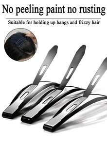 30/10/2 piezas Pinzas de cabello negras tipo BB, pinzas tipo guisante, pinzas tipo gota de agua, pinzas para flequillo, pinzas para el cabello de adultos, pinzas laterales, pinzas para el cabello de dama, convenientes para llevar al aire libre, verano, vacaciones, viajes, festivales, fiestas - Negro - Ver 5