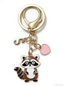 Multicolored Heart-shaped Raccoon