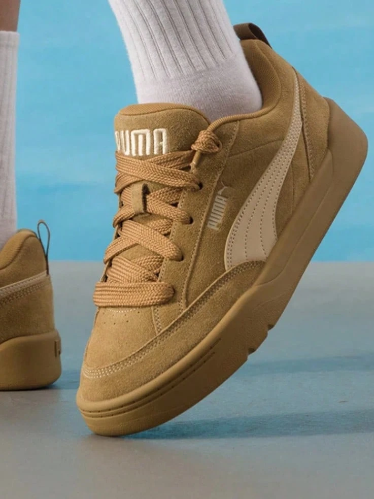 Giày thể thao PUMA Park Lifestyle thoải mái và đa năng, unisex, màu nâu. - màu nâu - Xem 1