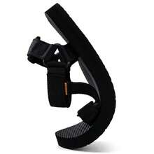 Womens-Sport-Sandals Hiking Sandals With-Arch-Support Webbing-Outdoor-Beach-Water-Sandals For Travel-Walking-Trekking-Camping - Màu đen trơn - Xem 4